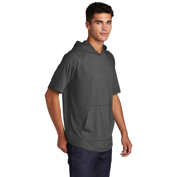 Sport-Tek® PosiCharge® Tri-Blend Wicking Short Sleeve Unisex Hoodie