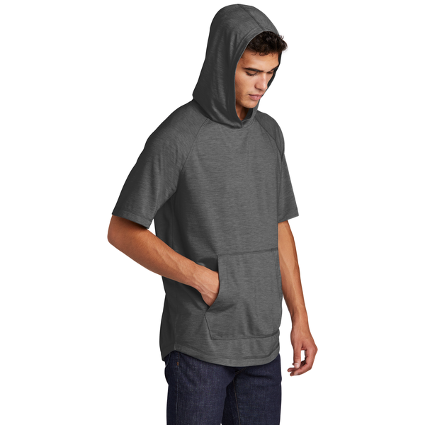 Sport-Tek® PosiCharge® Tri-Blend Wicking Short Sleeve Unisex Hoodie