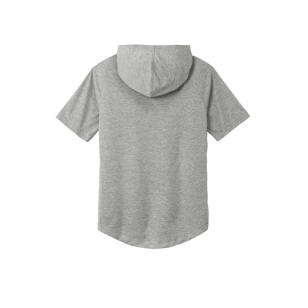 Sport-Tek® PosiCharge® Tri-Blend Wicking Short Sleeve Unisex Hoodie