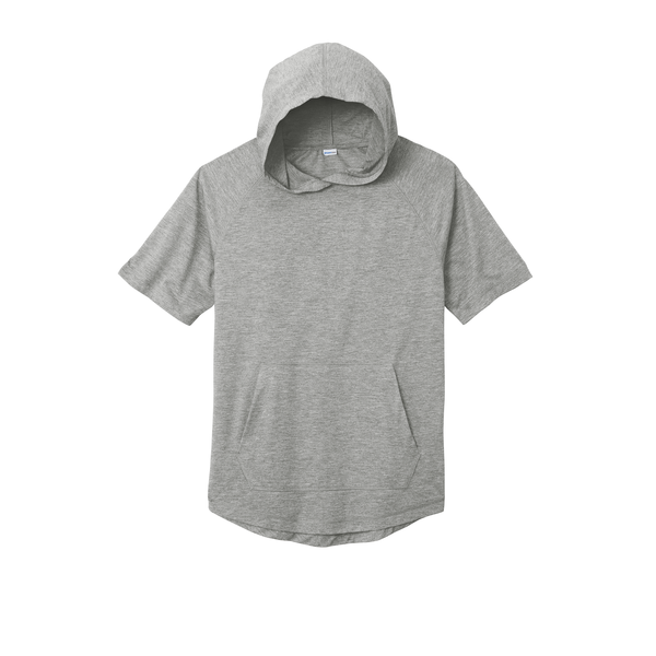 Sport-Tek® PosiCharge® Tri-Blend Wicking Short Sleeve Unisex Hoodie