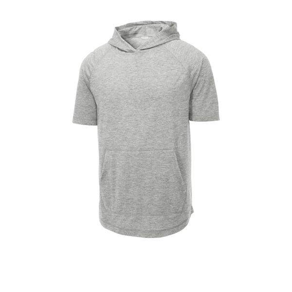 Sport-Tek® PosiCharge® Tri-Blend Wicking Short Sleeve Unisex Hoodie