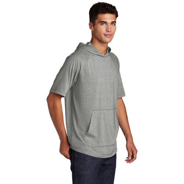 Sport-Tek® PosiCharge® Tri-Blend Wicking Short Sleeve Unisex Hoodie