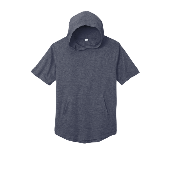 Sport-Tek® PosiCharge® Tri-Blend Wicking Short Sleeve Unisex Hoodie
