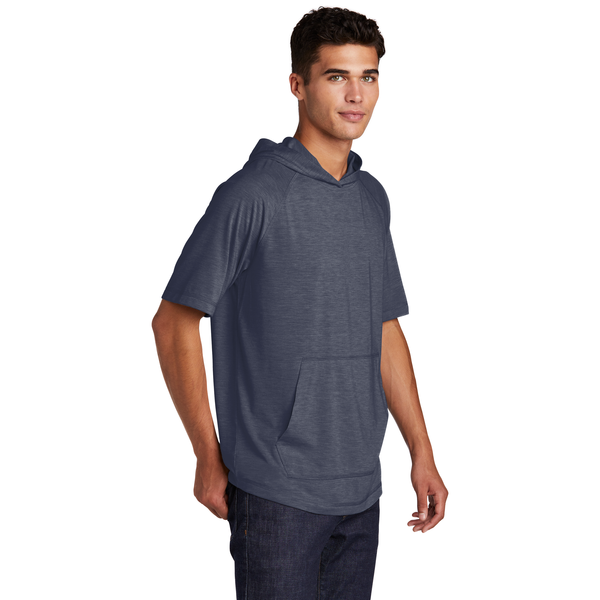Sport-Tek® PosiCharge® Tri-Blend Wicking Short Sleeve Unisex Hoodie