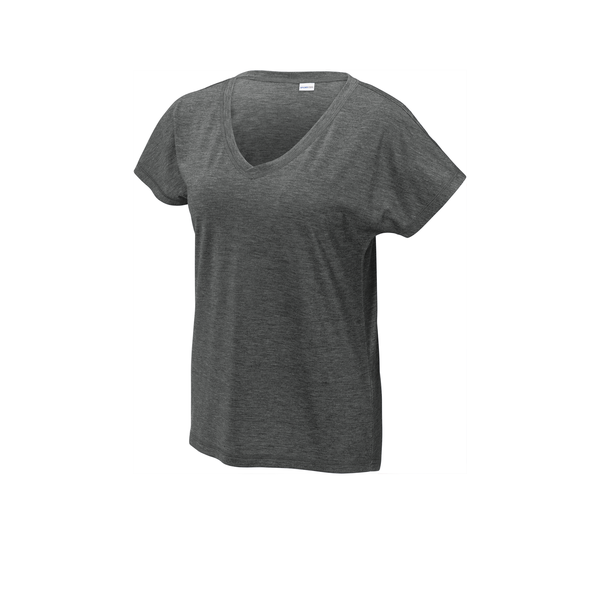 Sport-Tek® PosiCharge® Tri-Blend Wicking Ladies' Dolman Tee