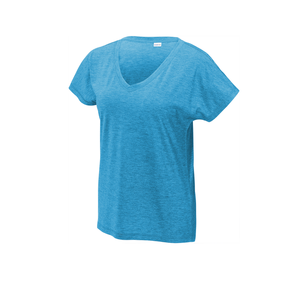 Sport-Tek® PosiCharge® Tri-Blend Wicking Ladies' Dolman Tee