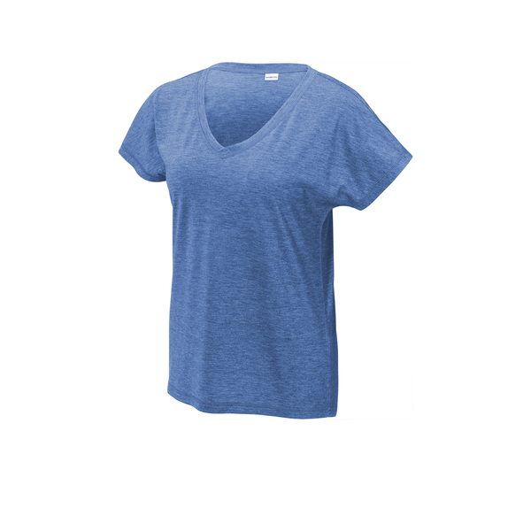 Sport-Tek® PosiCharge® Tri-Blend Wicking Ladies' Dolman Tee
