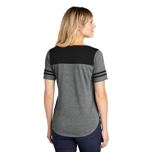 Sport-Tek® PosiCharge® Tri-Blend Wicking Ladies' Fan Tee
