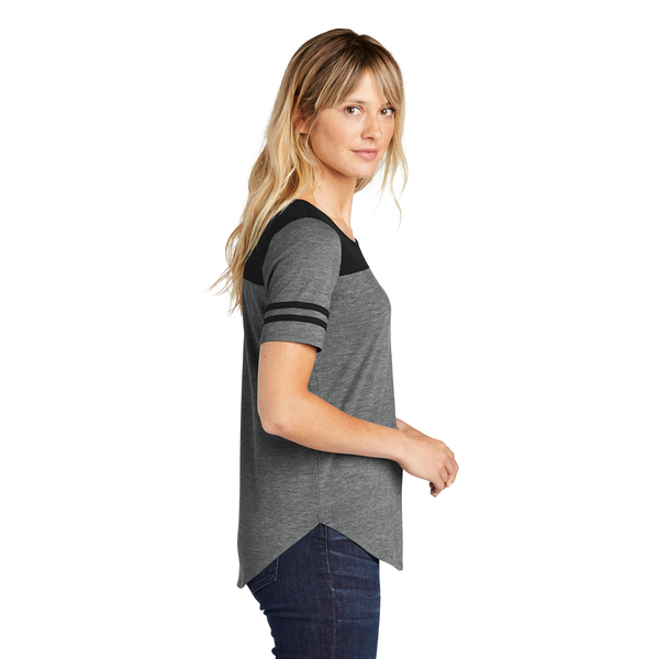 Sport-Tek® PosiCharge® Tri-Blend Wicking Ladies' Fan Tee