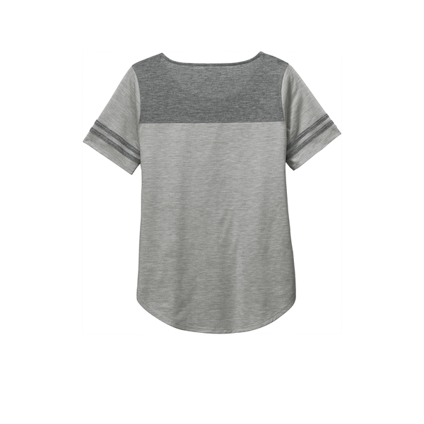 Sport-Tek® PosiCharge® Tri-Blend Wicking Ladies' Fan Tee