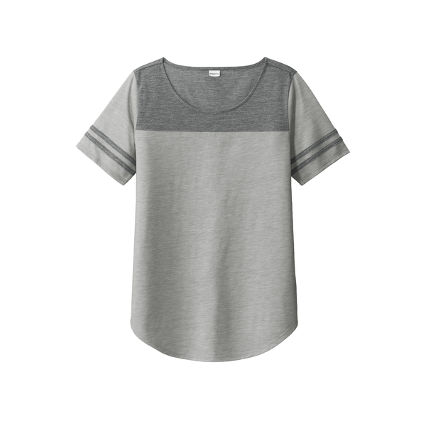 Sport-Tek® PosiCharge® Tri-Blend Wicking Ladies' Fan Tee