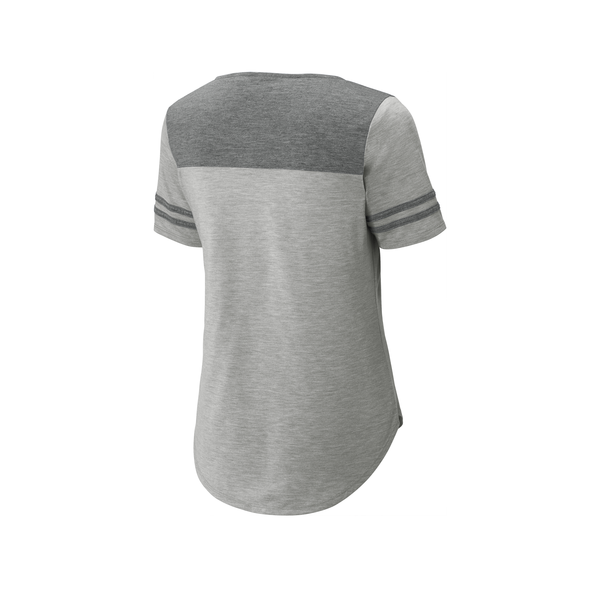 Sport-Tek® PosiCharge® Tri-Blend Wicking Ladies' Fan Tee