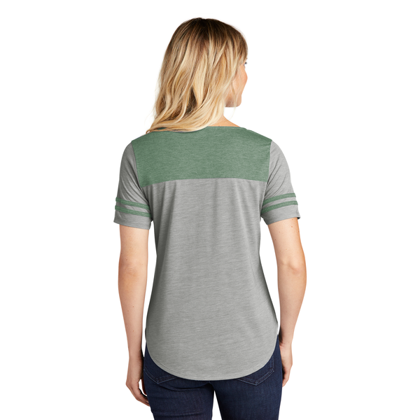 Sport-Tek® PosiCharge® Tri-Blend Wicking Ladies' Fan Tee