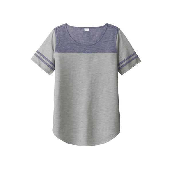 Sport-Tek® PosiCharge® Tri-Blend Wicking Ladies' Fan Tee