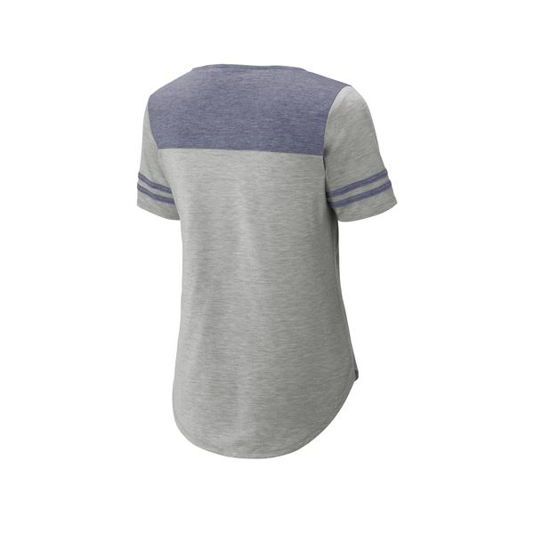 Sport-Tek® PosiCharge® Tri-Blend Wicking Ladies' Fan Tee