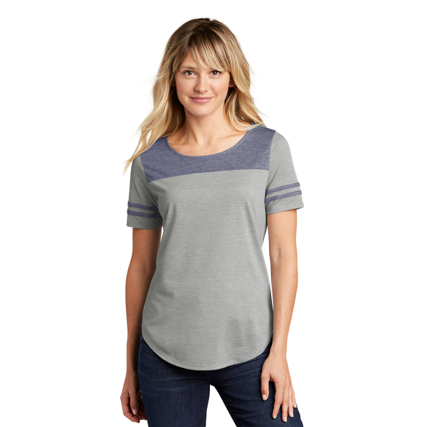 Sport-Tek® PosiCharge® Tri-Blend Wicking Ladies' Fan Tee