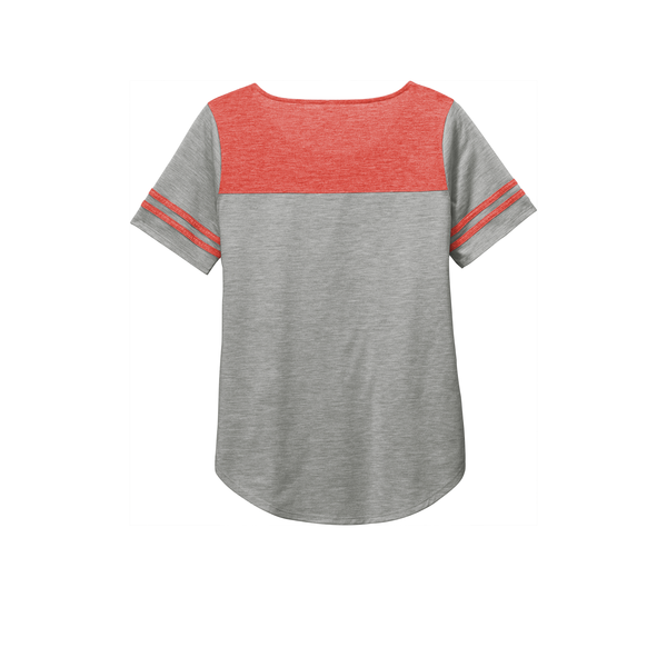Sport-Tek® PosiCharge® Tri-Blend Wicking Ladies' Fan Tee