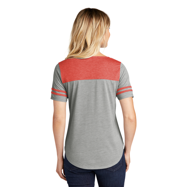 Sport-Tek® PosiCharge® Tri-Blend Wicking Ladies' Fan Tee