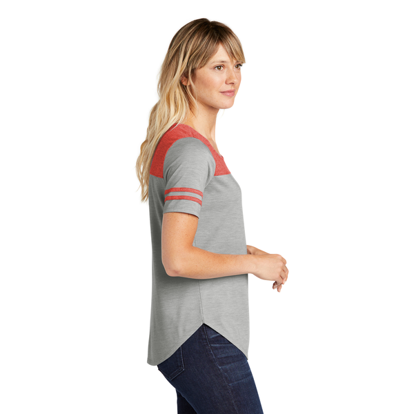 Sport-Tek® PosiCharge® Tri-Blend Wicking Ladies' Fan Tee