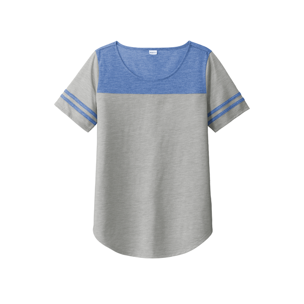 Sport-Tek® PosiCharge® Tri-Blend Wicking Ladies' Fan Tee