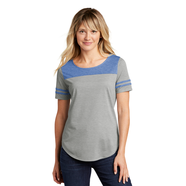 Sport-Tek® PosiCharge® Tri-Blend Wicking Ladies' Fan Tee