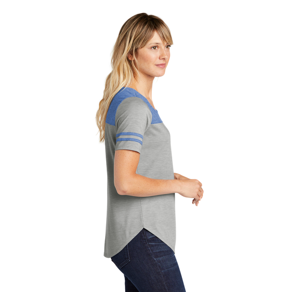 Sport-Tek® PosiCharge® Tri-Blend Wicking Ladies' Fan Tee