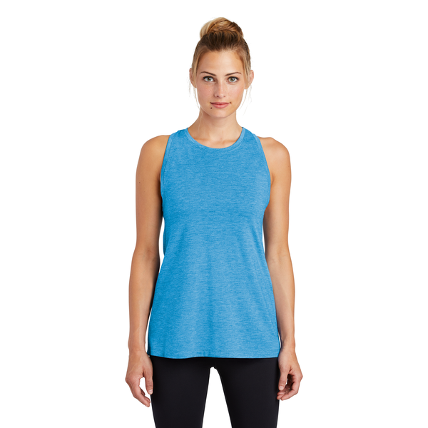 Sport-Tek® PosiCharge® Tri-Blend Wicking Ladies' Tank