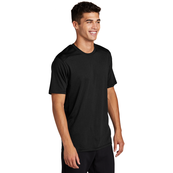 Sport-Tek® PosiCharge® Tri-Blend Wicking Men's Draft Tee
