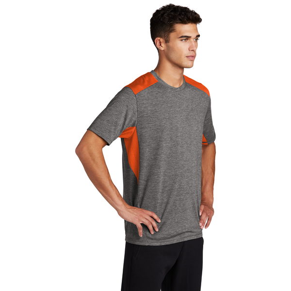 Sport-Tek® PosiCharge® Tri-Blend Wicking Men's Draft Tee