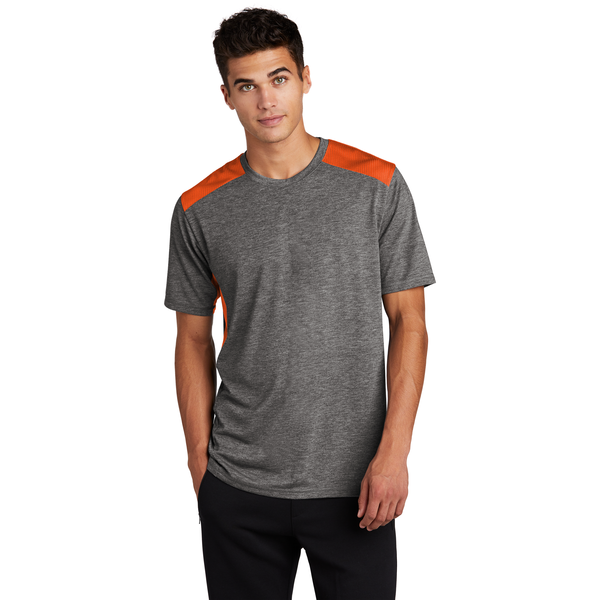 Sport-Tek® PosiCharge® Tri-Blend Wicking Men's Draft Tee