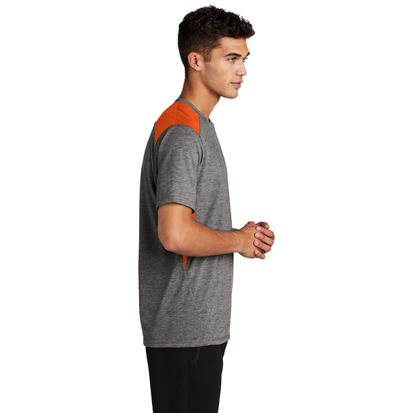 Sport-Tek® PosiCharge® Tri-Blend Wicking Men's Draft Tee