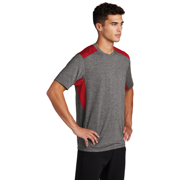Sport-Tek® PosiCharge® Tri-Blend Wicking Men's Draft Tee