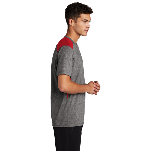 Sport-Tek® PosiCharge® Tri-Blend Wicking Men's Draft Tee