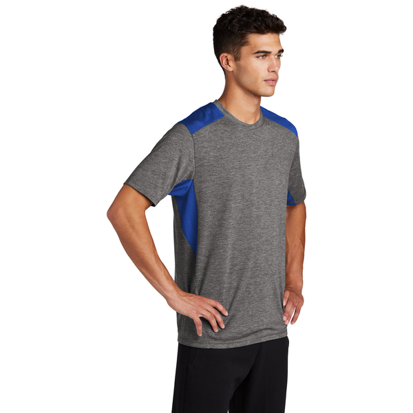 Sport-Tek® PosiCharge® Tri-Blend Wicking Men's Draft Tee