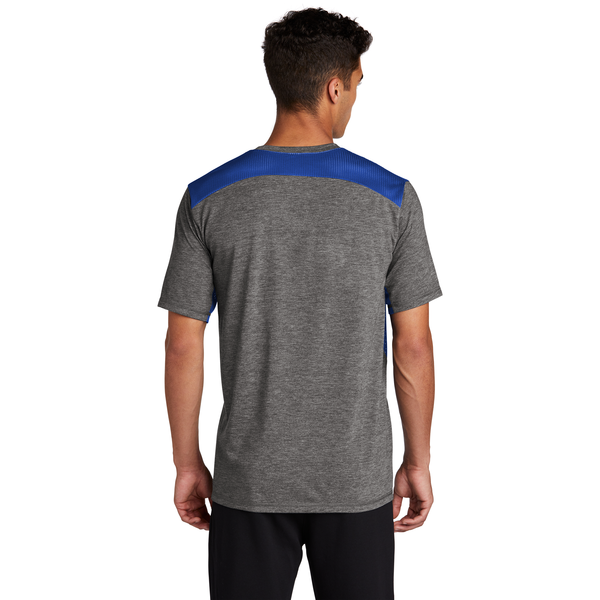 Sport-Tek® PosiCharge® Tri-Blend Wicking Men's Draft Tee