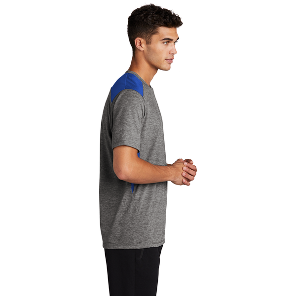 Sport-Tek® PosiCharge® Tri-Blend Wicking Men's Draft Tee