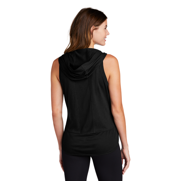 Sport-Tek® PosiCharge® Tri-Blend Wicking Ladies' Draft Hoodie Tank