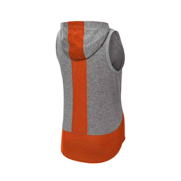 Sport-Tek® PosiCharge® Tri-Blend Wicking Ladies' Draft Hoodie Tank