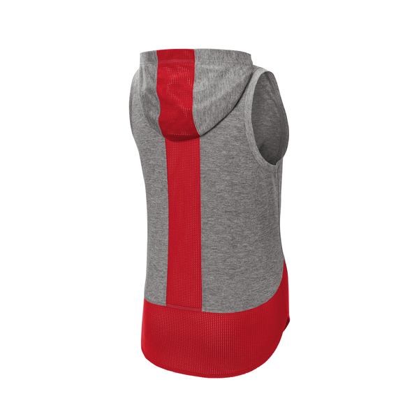 Sport-Tek® PosiCharge® Tri-Blend Wicking Ladies' Draft Hoodie Tank