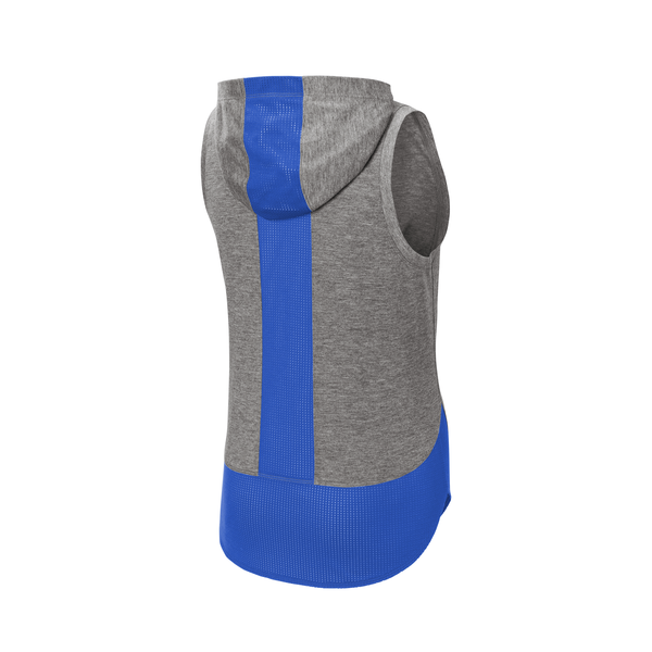 Sport-Tek® PosiCharge® Tri-Blend Wicking Ladies' Draft Hoodie Tank