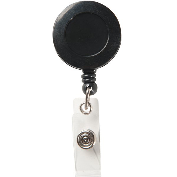 Round Secure-A-Badge™ Retractable Badgeholder w/ Belt Clip