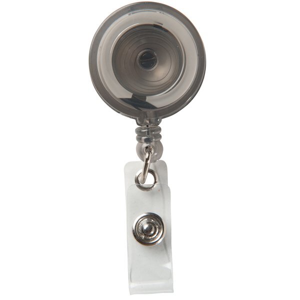 Round Secure-A-Badge™ Retractable Badgeholder w/ Belt Clip