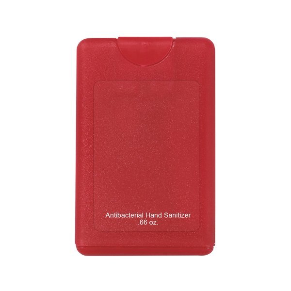 Antibacterial Card Shape Hand Sanitizer, .66oz.