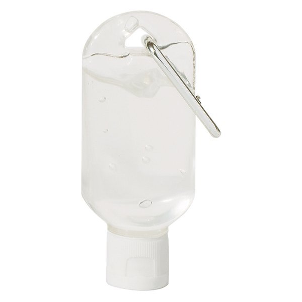 Antibacterial Hand Sanitizer w/ Carabiner, 1oz.