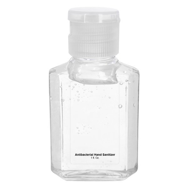 Antibacterial Flip Top Cap Unscented Hand Sanitizer, 1oz.