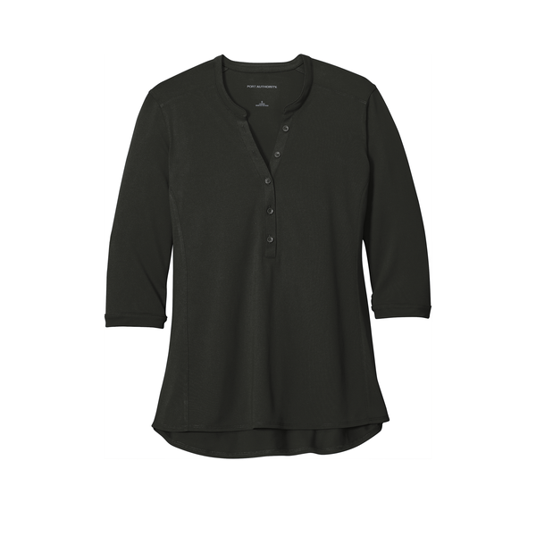 Port Authority® UV Choice Pique Ladies' Henley