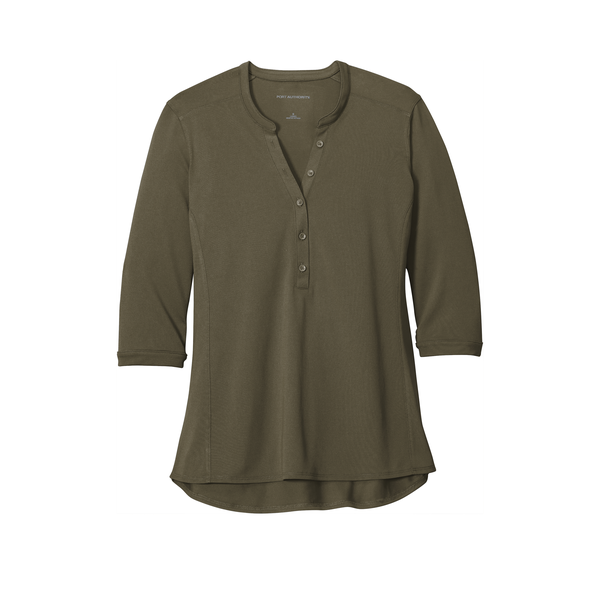 Port Authority® UV Choice Pique Ladies' Henley