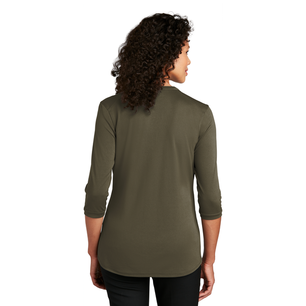 Port Authority® UV Choice Pique Ladies' Henley