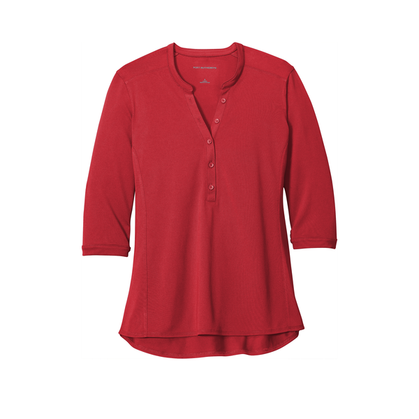 Port Authority® UV Choice Pique Ladies' Henley