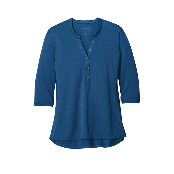 Port Authority® UV Choice Pique Ladies' Henley